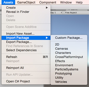 Svrf - Import Unity Package